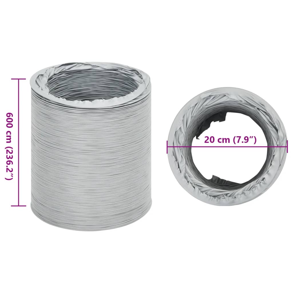 Pvc elszívócső 6 m ø20 cm Pvc elszívócső 6 m ø20 cm