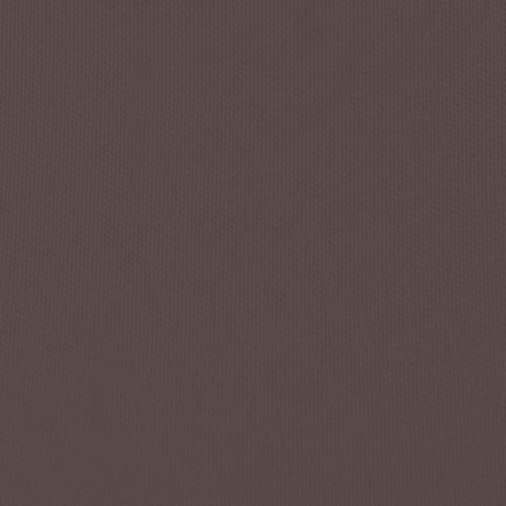 Kávébarna acél kerti hintaágy tetővel