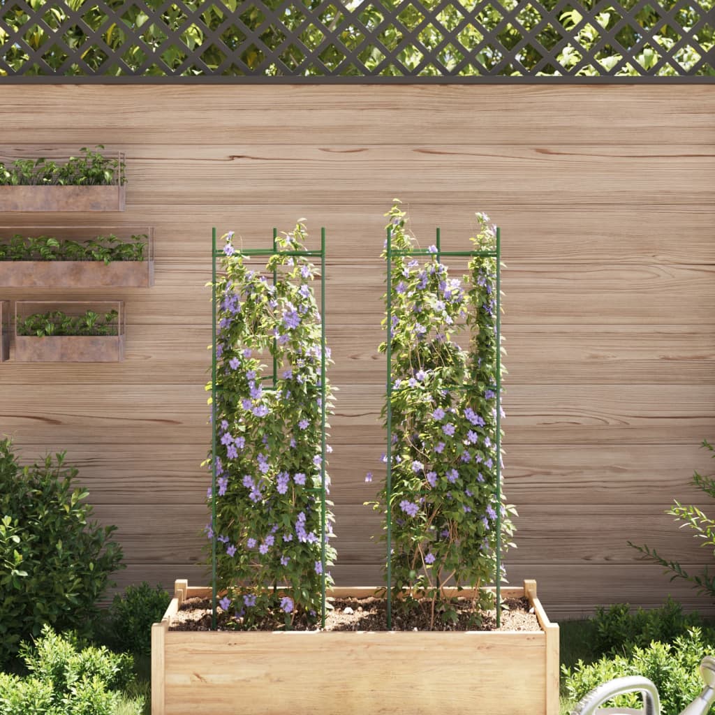 2 db acél és pp paradicsom ketrec 116 cm