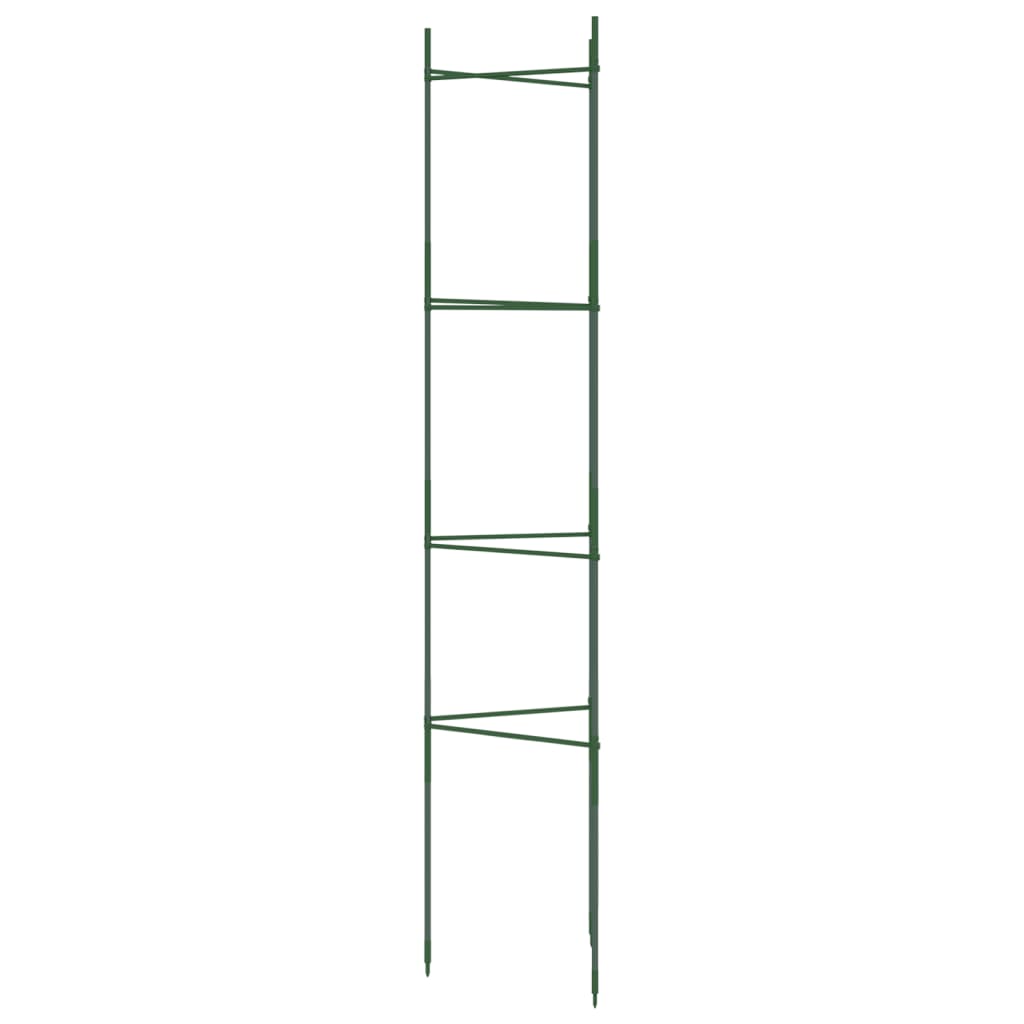 2 db acél és polipropilén paradicsomketrec 154 cm