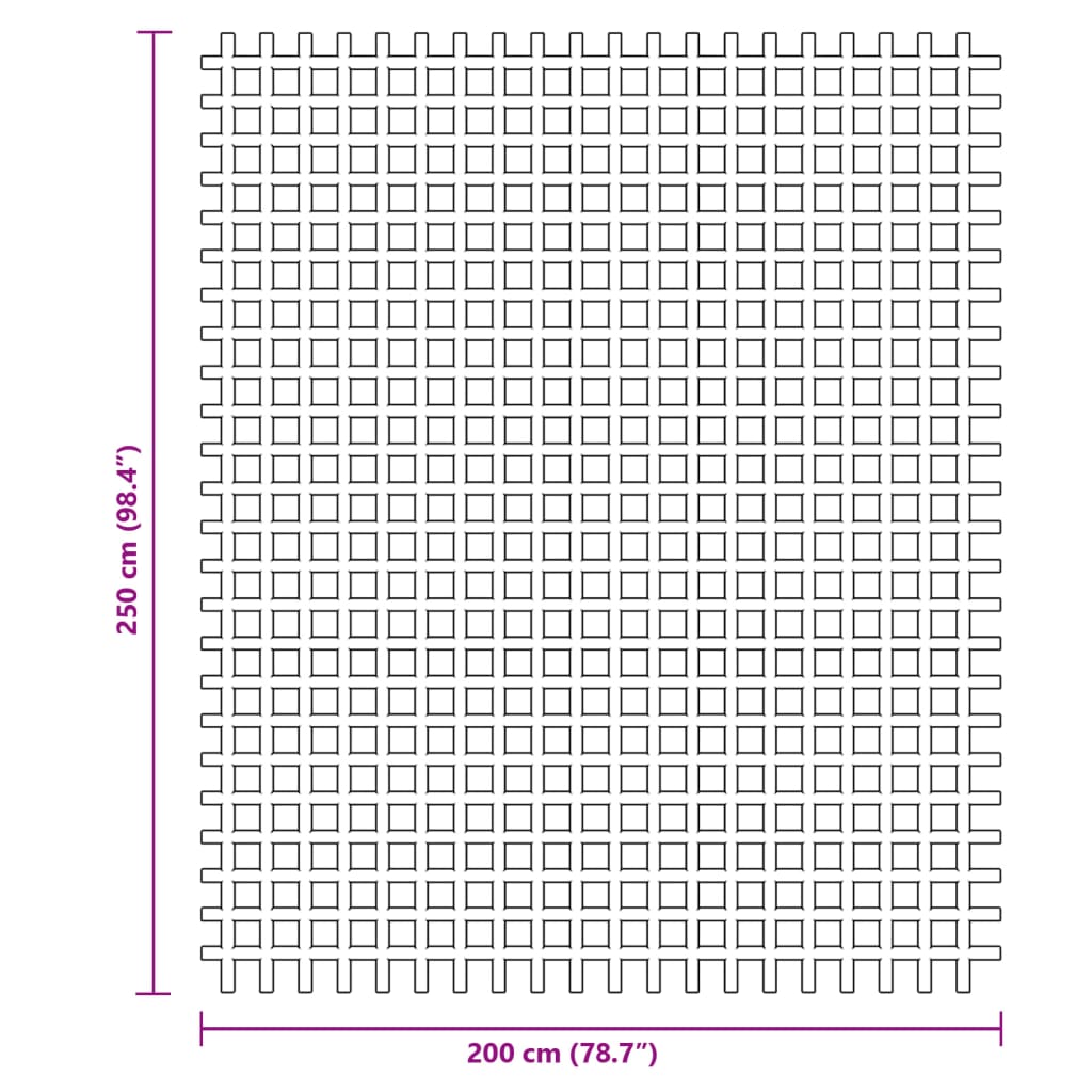 Zöld sátorszőnyeg 2,5x2 m