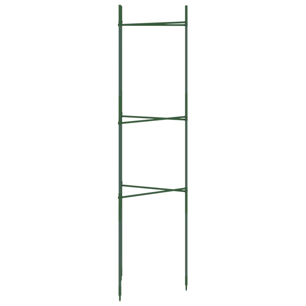 4 db acél és pp paradicsomketrec 116 cm