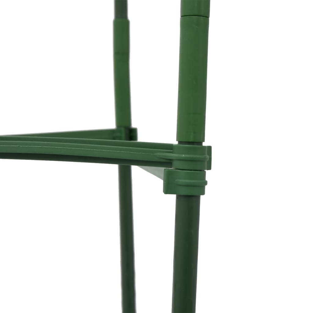 4 db acél és pp paradicsomketrec 116 cm