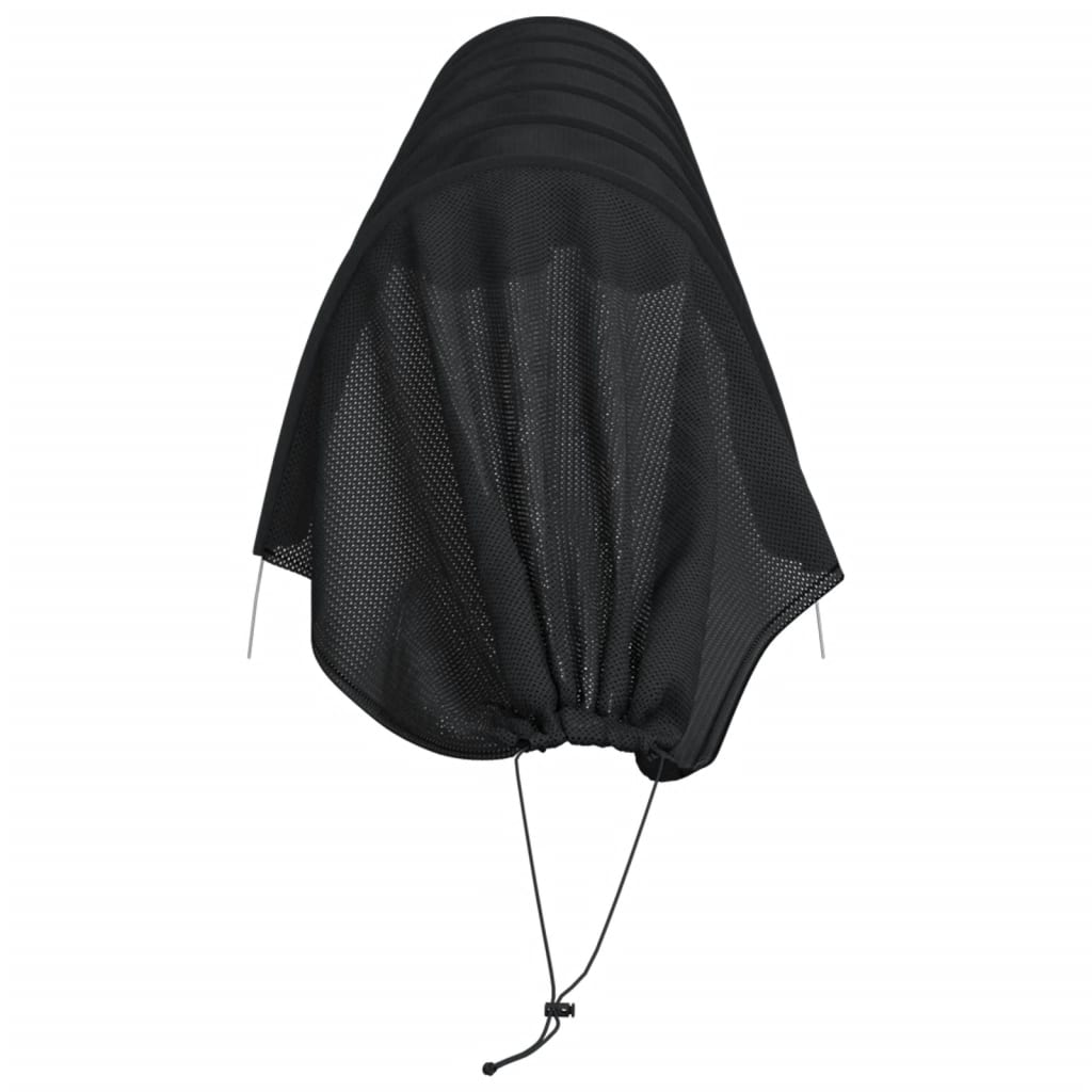 2 db fekete acél és polietilén háló alagút