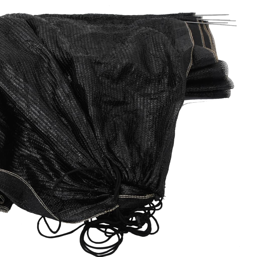 2 db fekete acél és polietilén háló alagút