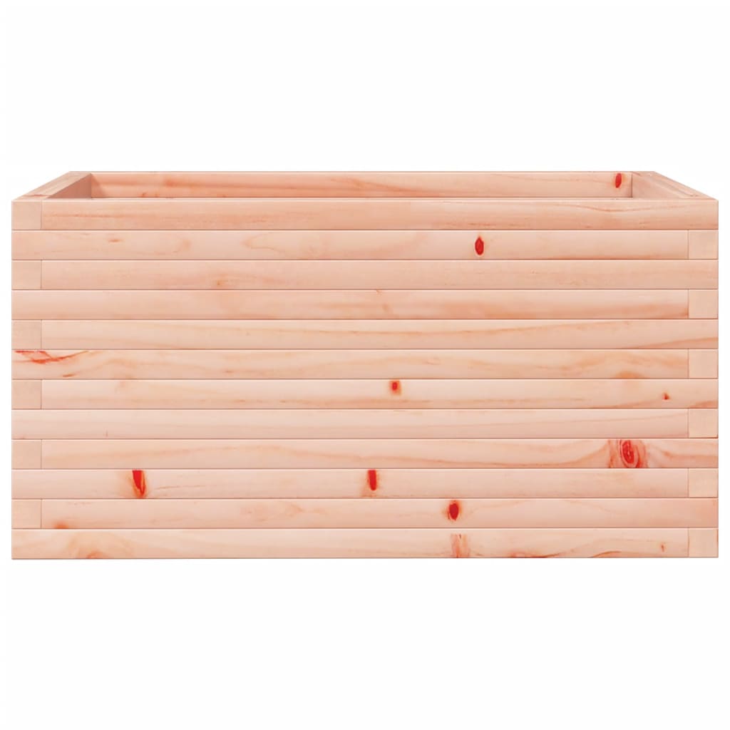 Tömör duglászfenyő kerti virágláda 90 x 60 x 45,5 cm