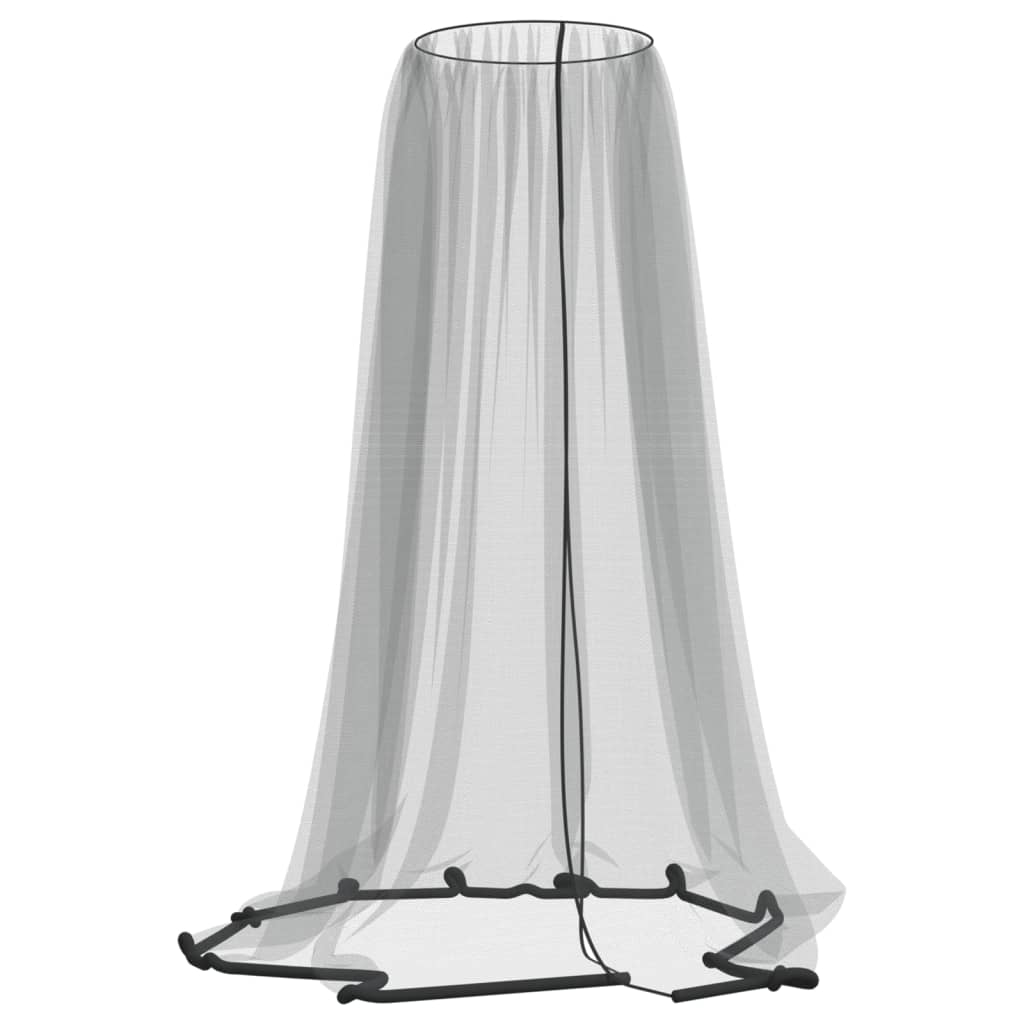 Fekete szúnyogháló esernyőhöz 220 mesh φ300x230 cm