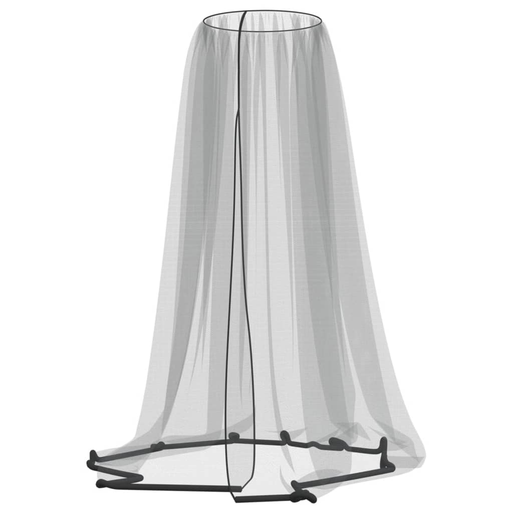 Fekete szúnyogháló esernyőhöz 220 mesh φ300x230 cm