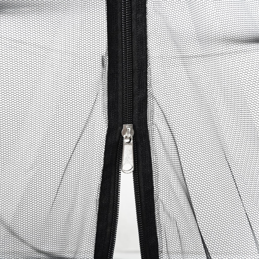 Fekete szúnyogháló esernyőhöz 220 mesh φ300x230 cm