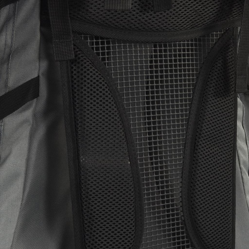 Szürke oxford szövet túrahátizsák 100 l