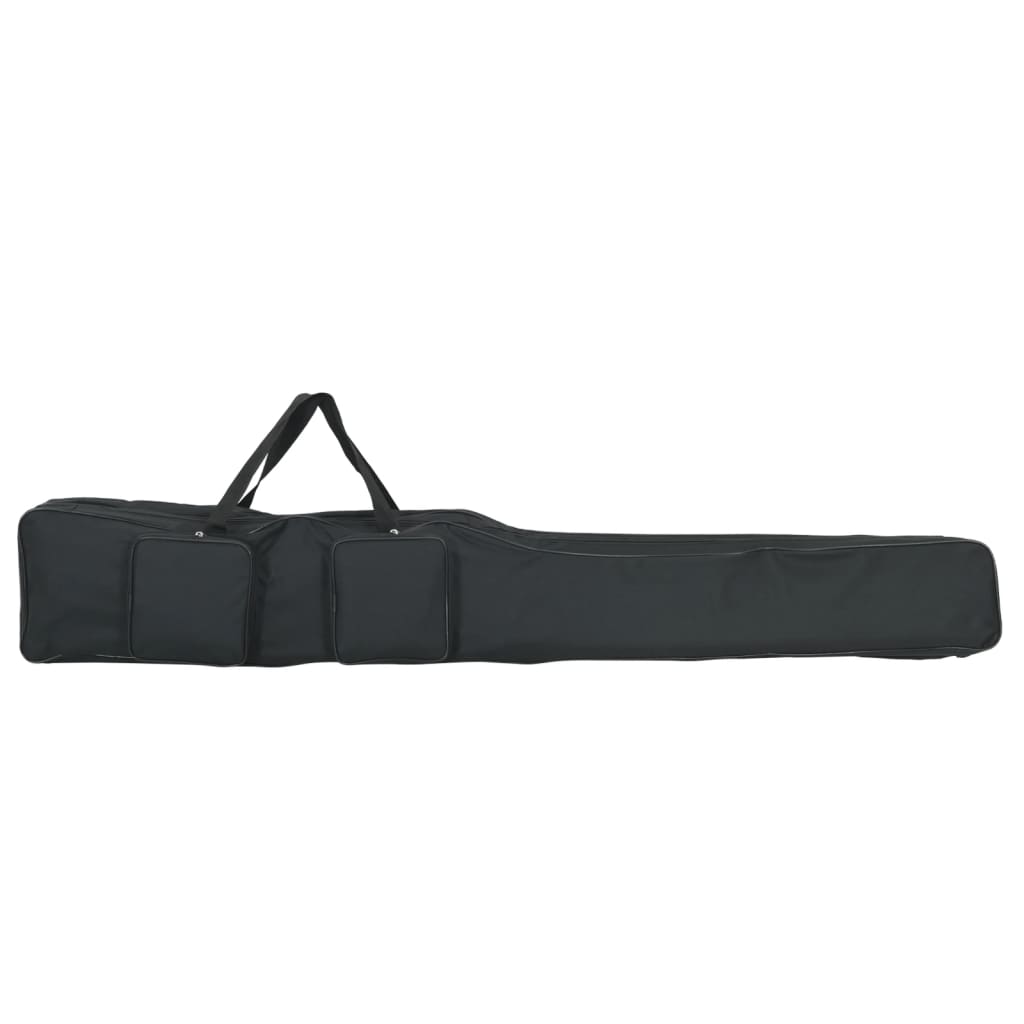 Fekete oxford szövet horgászbottáska 150 cm