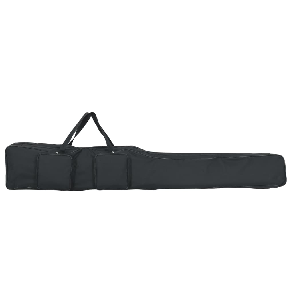 Fekete oxford szövet horgászbottáska 160 cm