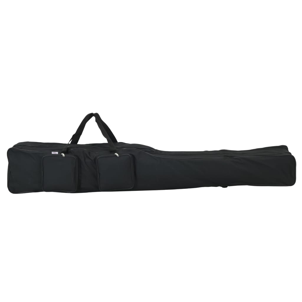 Fekete oxford szövet horgászbottáska 160 cm