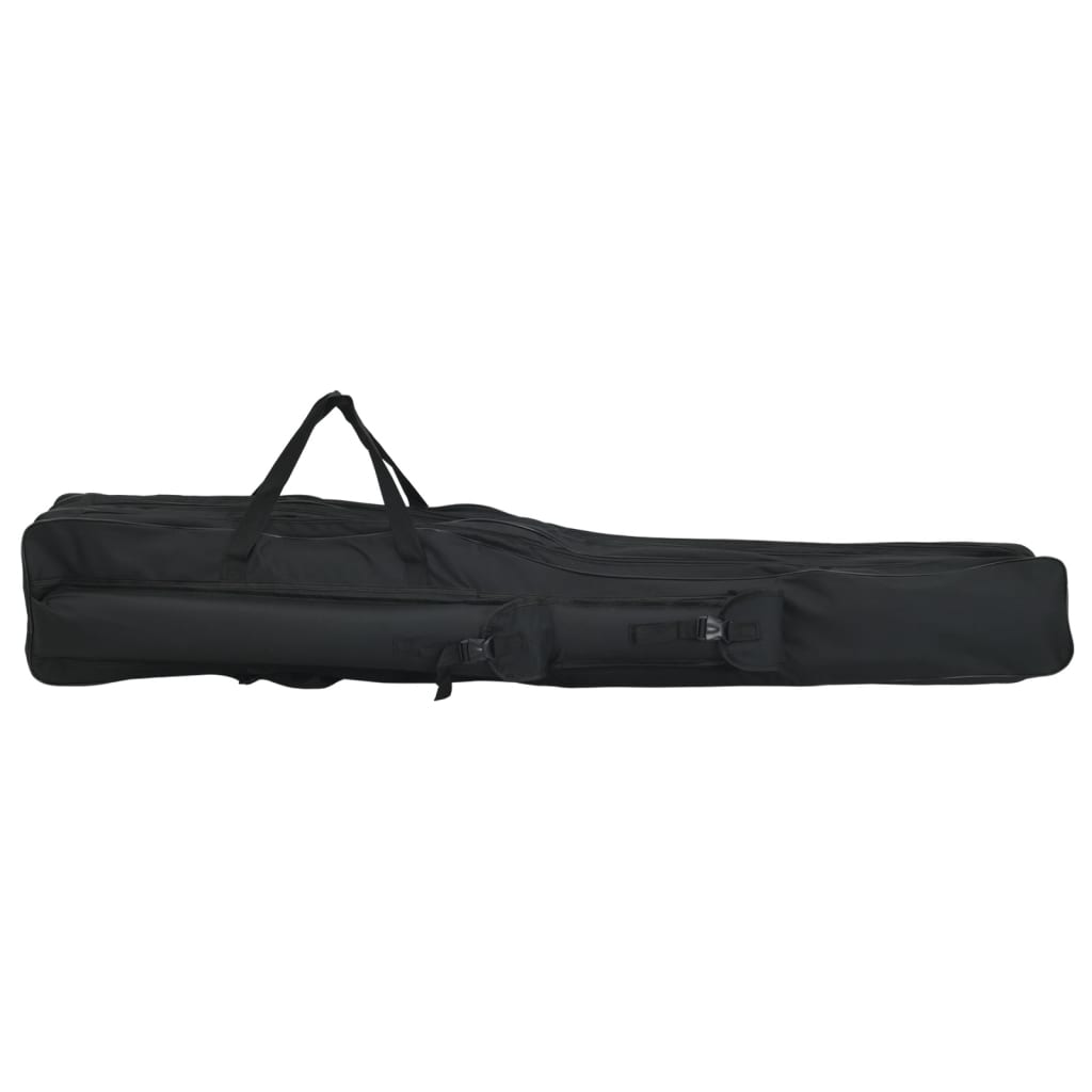 Fekete oxford szövet horgászbottáska 160 cm