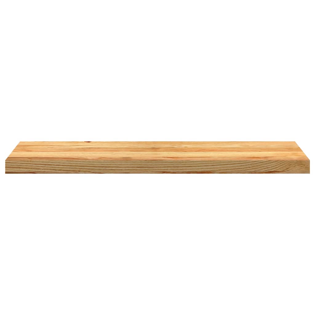 4 db tömör tölgyfa világosbarna lépcsőfokok 90x25x2 cm