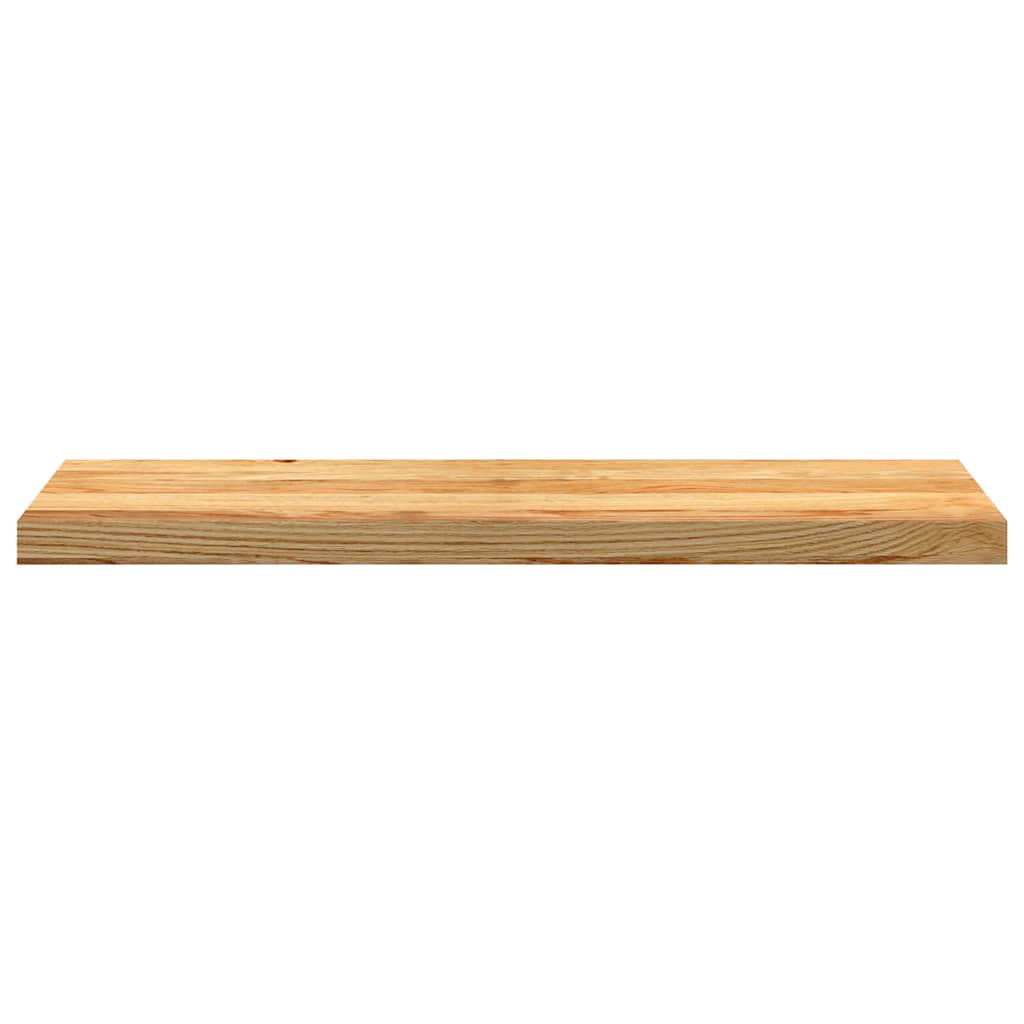 4 db tömör tölgyfa világosbarna lépcsőfokok 90x30x2 cm