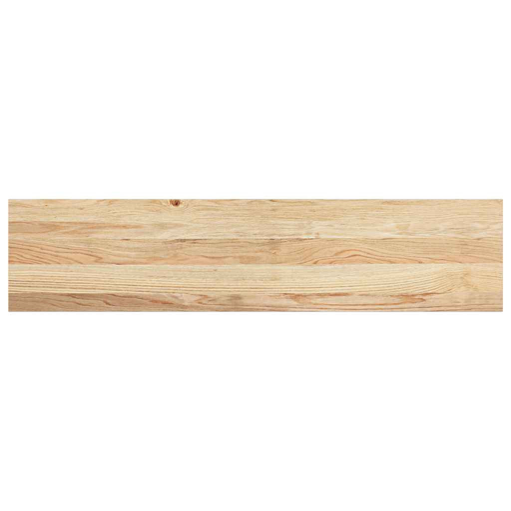 2 db tömör tölgyfa lépcsőfokok kezeletlen 110x30x2 cm