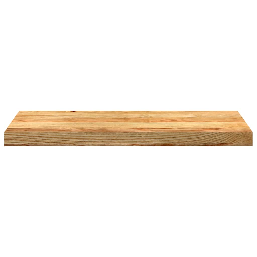 2 db tömör tölgyfa világosbarna lépcsőfokok 70x25x2 cm