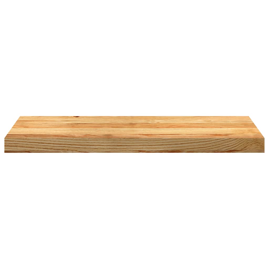2 db tömör tölgyfa világosbarna lépcsőfokok 70x30x2 cm