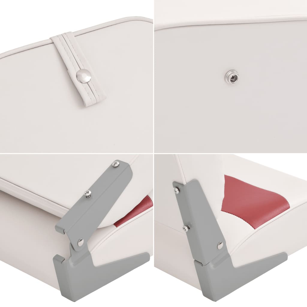 Összecsukható csónakülés magas háttámlával 44x38x55 cm