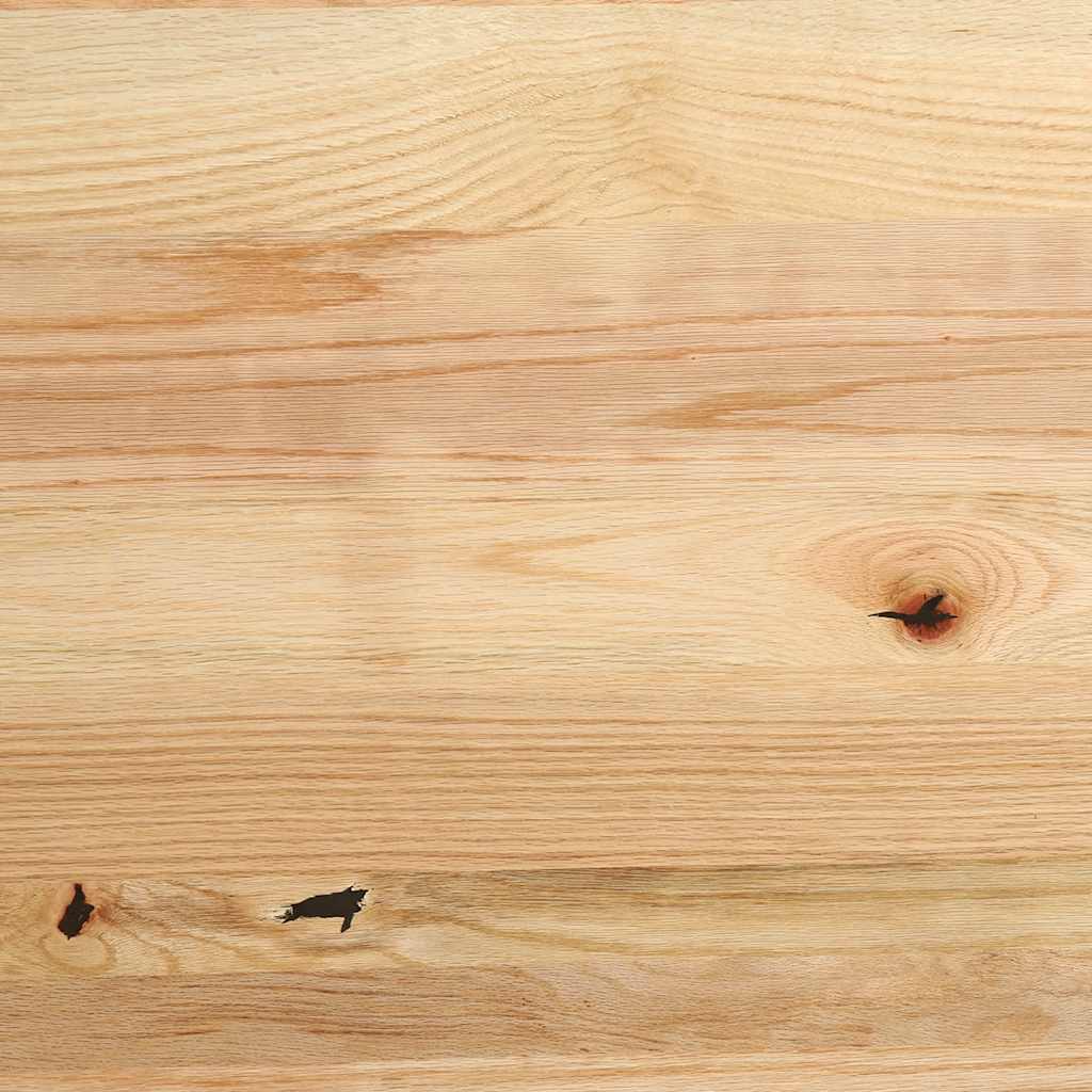 Ablakpárkányok 2 db kezeletlen 80x15x2 cm tömör fa tölgyfa