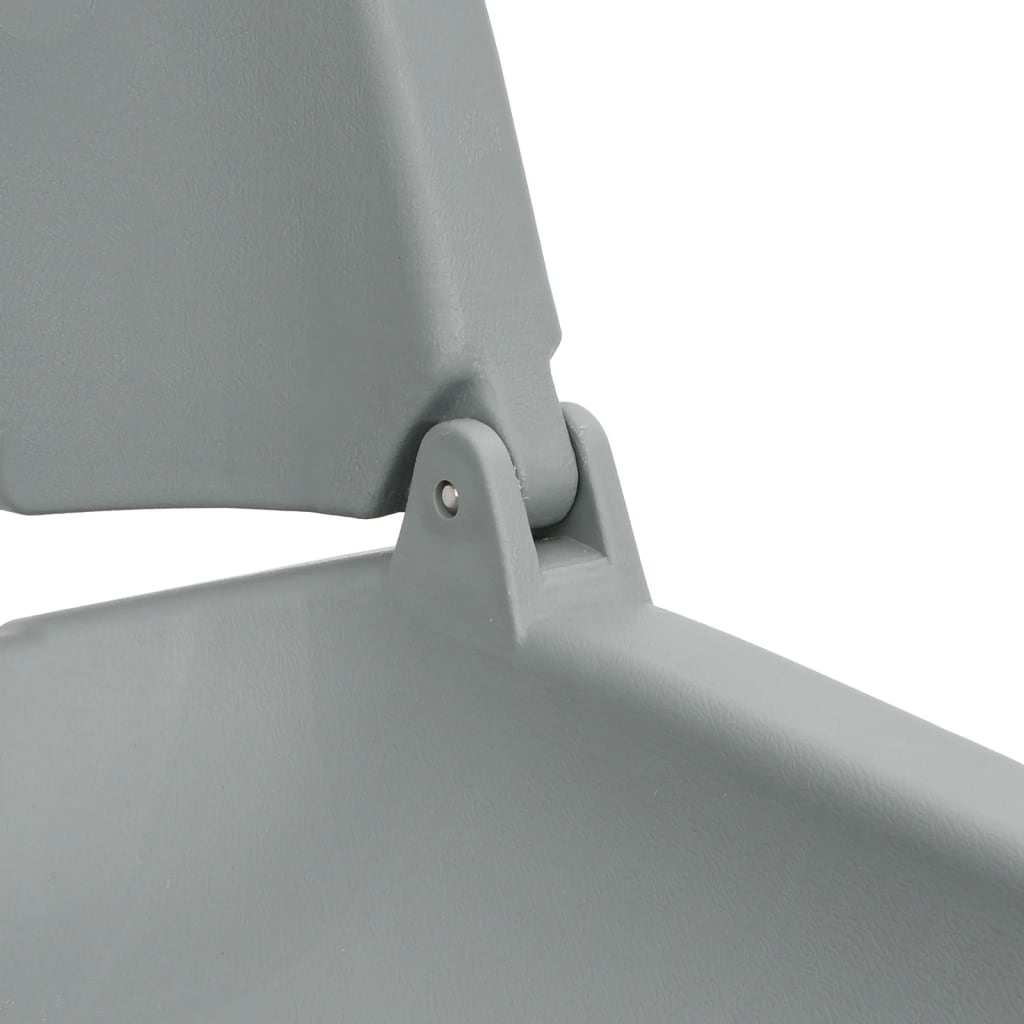 2 részes szürke összecsukható hajóülés párna nélkül 48x51x41 cm