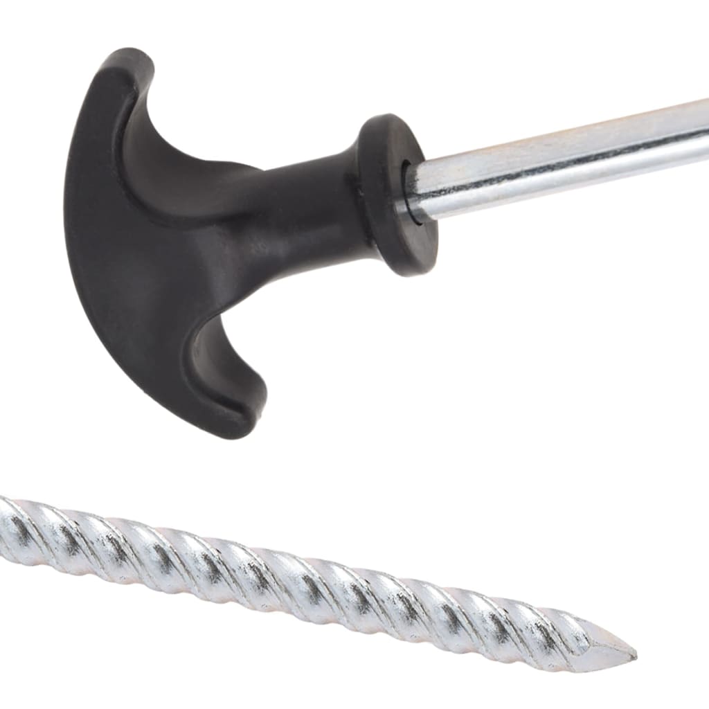 24 db horganyzott acél sátorszeg 17 cm ø7 mm