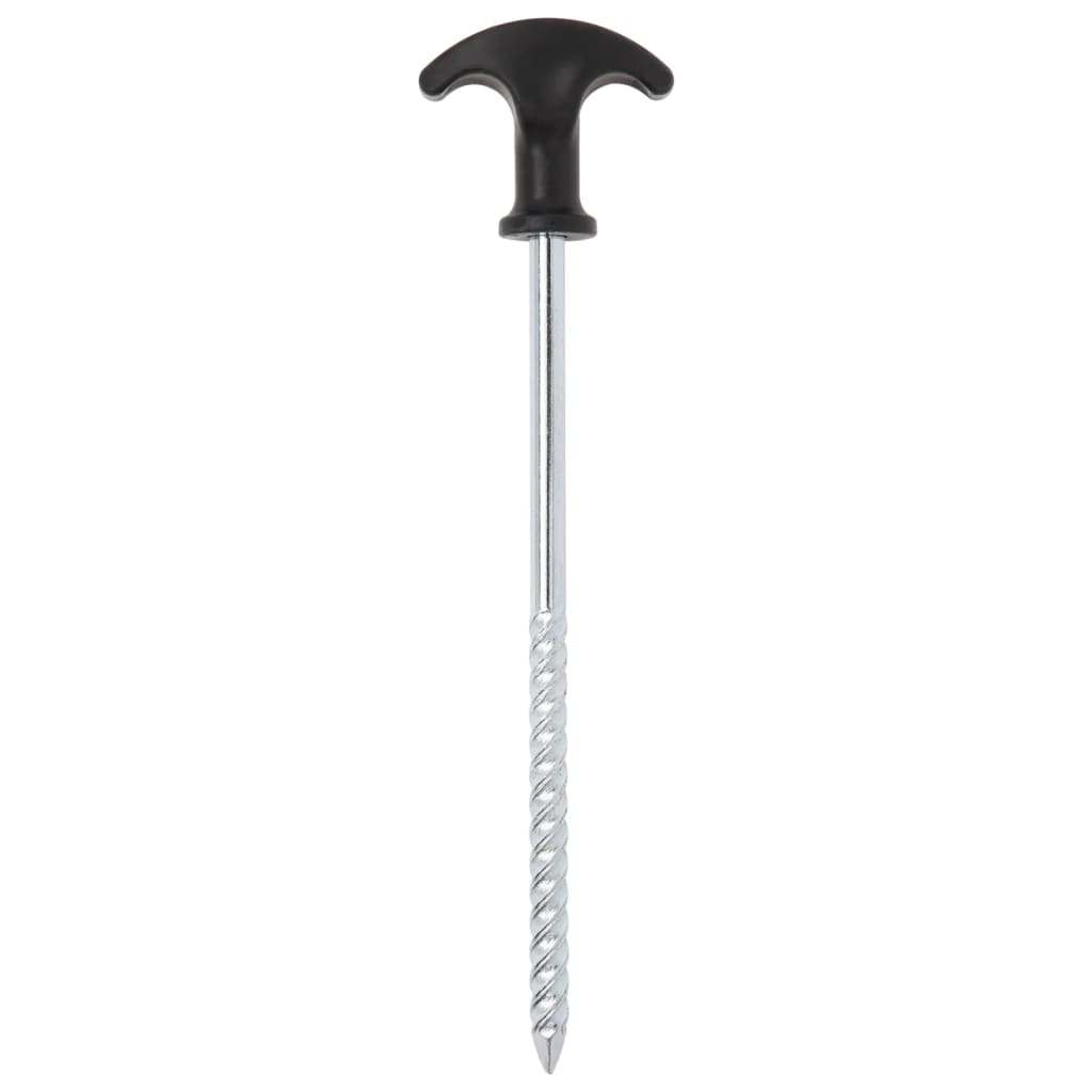24 db horganyzott acél sátorcövek 20 cm ø7 mm