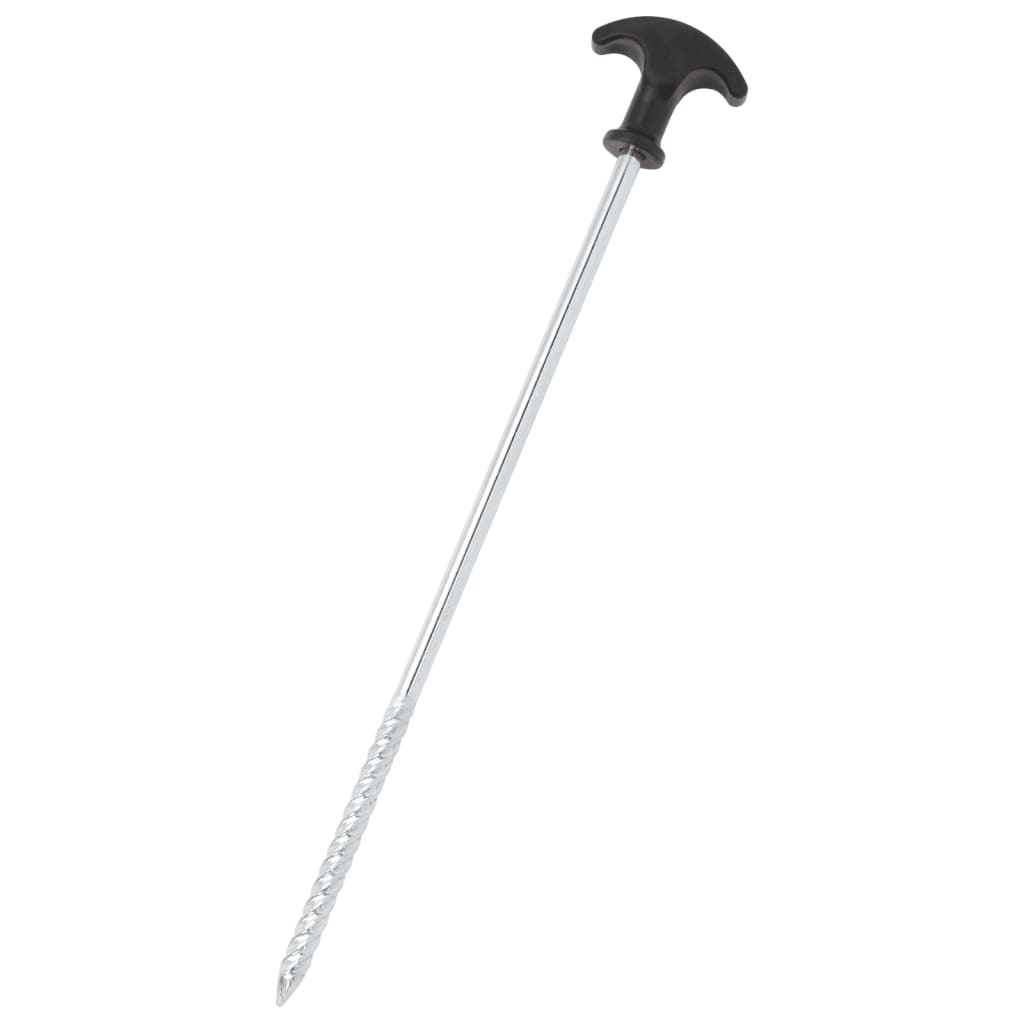 24 db horganyzott acél sátorcövek 30 cm ø7 mm