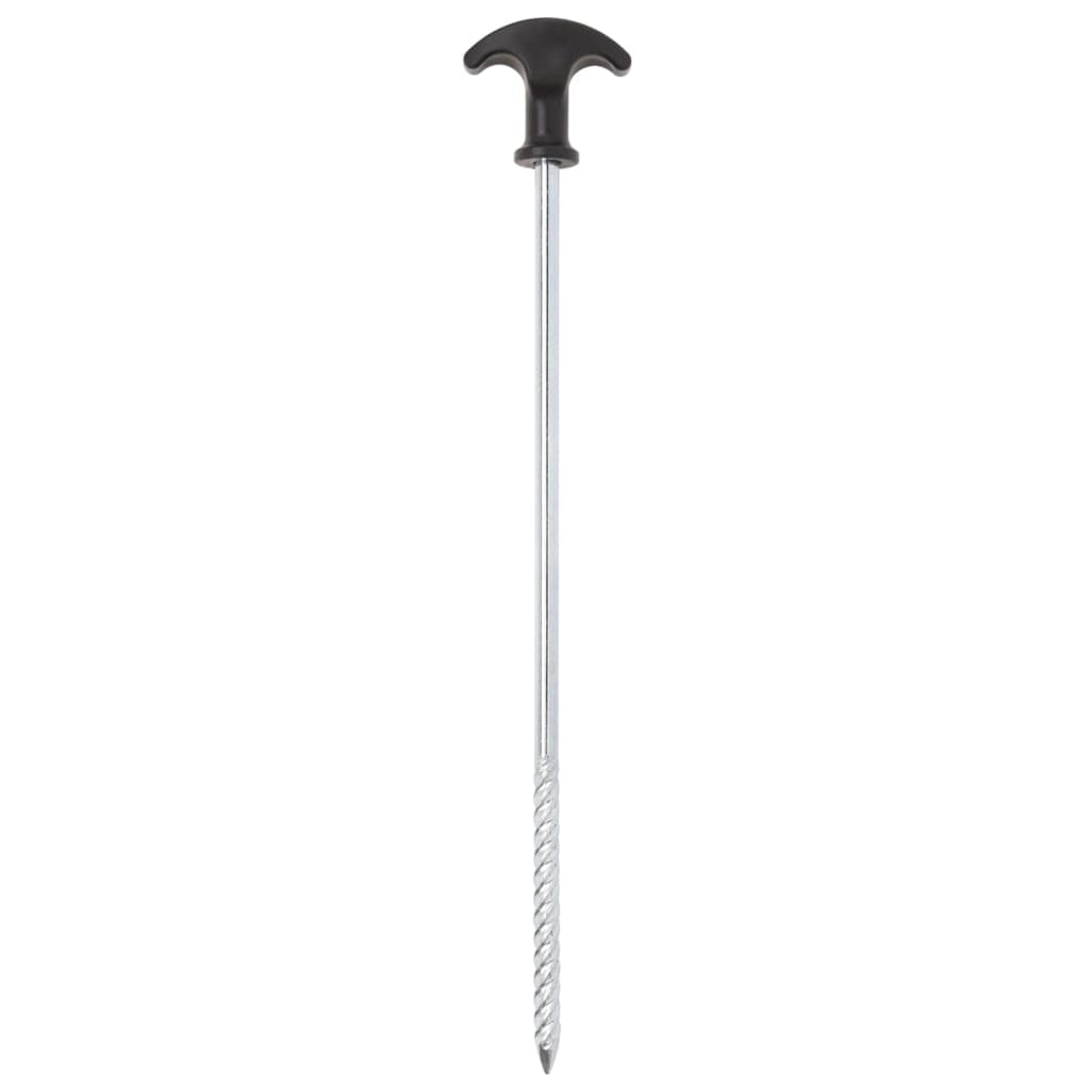 24 db horganyzott acél sátorcövek 30 cm ø7 mm
