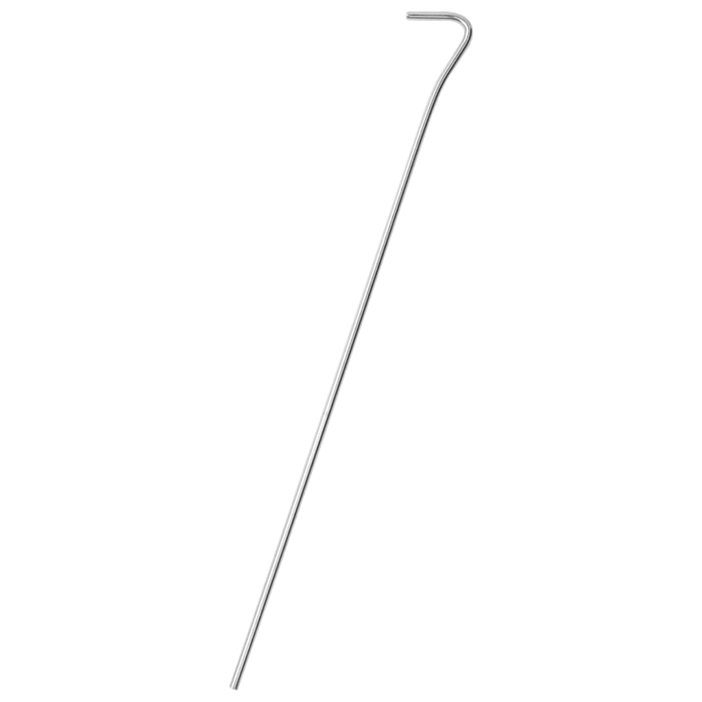 25 db horganyzott acél sátorcövek 30 cm ø4 mm