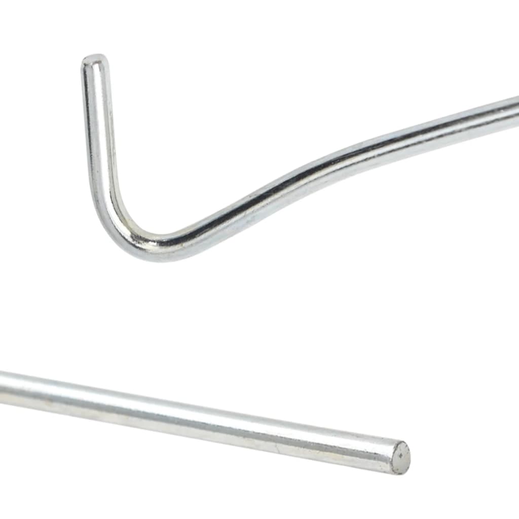 25 db horganyzott acél sátorcövek 30 cm ø7 mm
