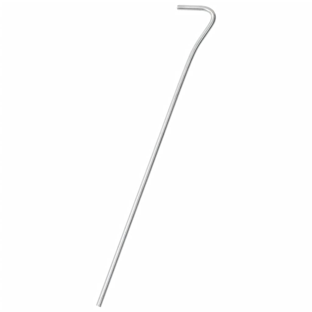 25 db horganyzott acél sátorcövek 23 cm ø4 mm