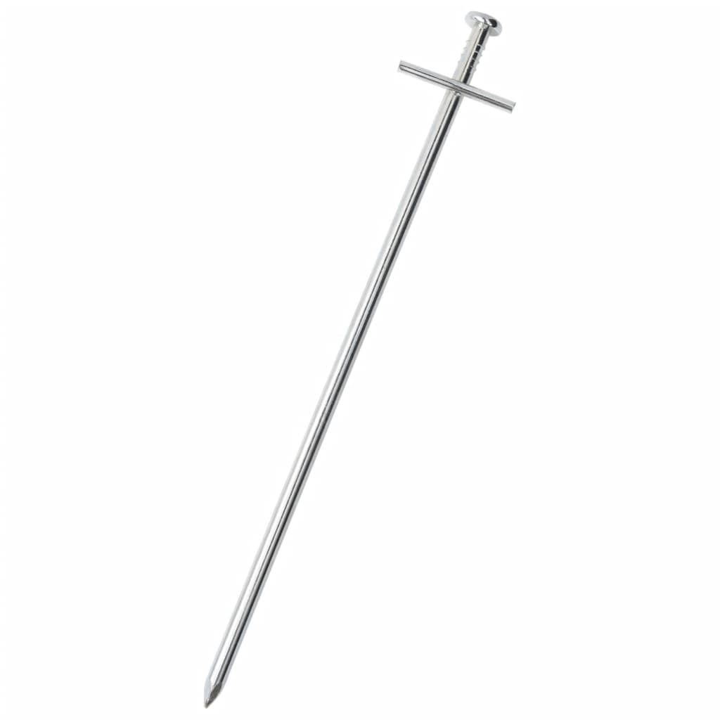 24 db horganyzott acél sátorcövek 23 cm ø6 mm