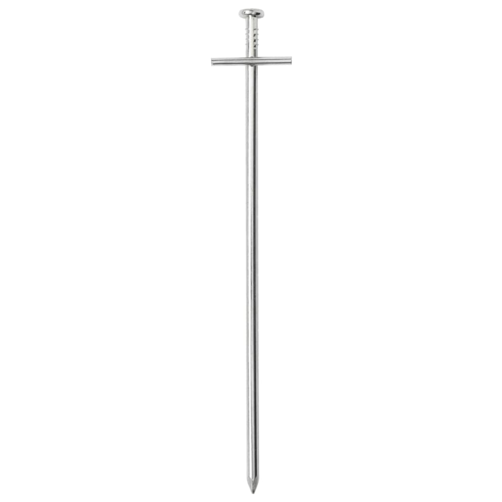 24 db horganyzott acél sátorcövek 23 cm ø6 mm