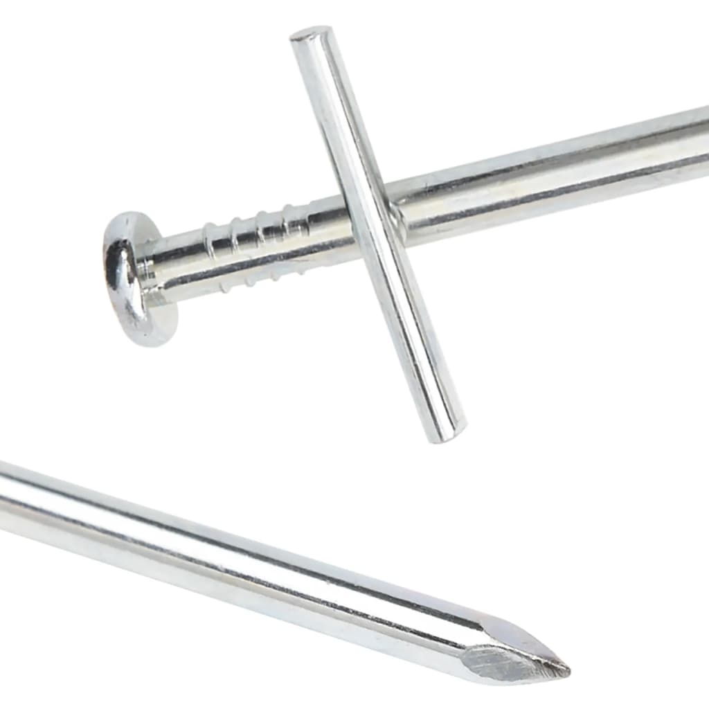 24 db horganyzott acél sátorcövek 23 cm ø6 mm