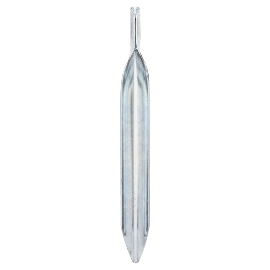 24 db v-alakú horganyzott acél sátorszeg 17 cm ø20 mm