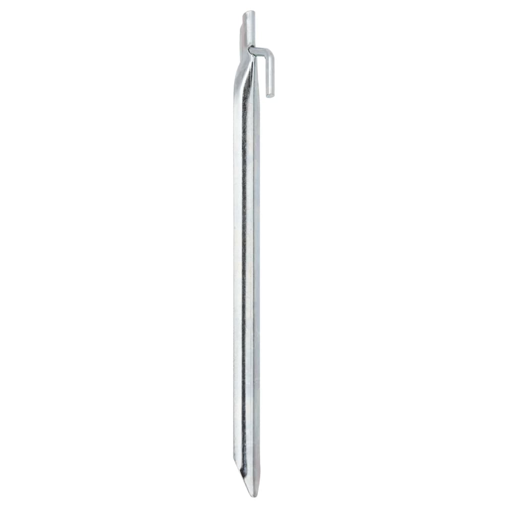 24 db v-alakú horganyzott acél sátorszeg 29,5 cm ø20 mm