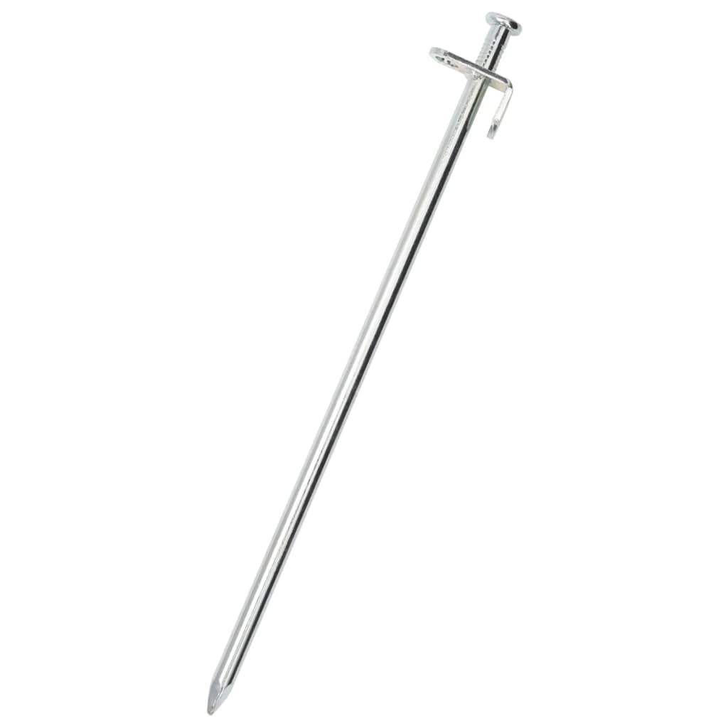 24 db horganyzott acél sátorcövek 30 cm 8 mm