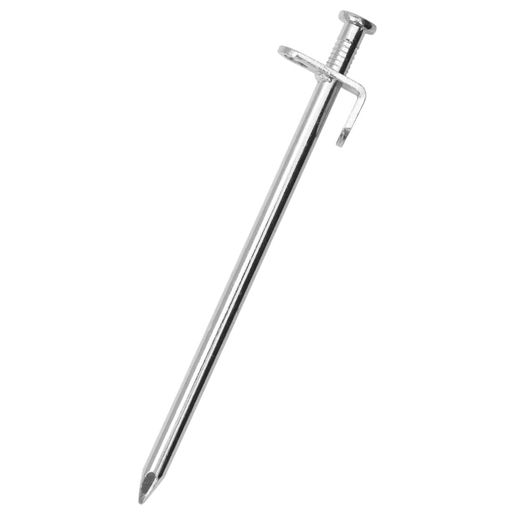 24 db horganyzott acél sátorcövek 19,5 cm 8 mm