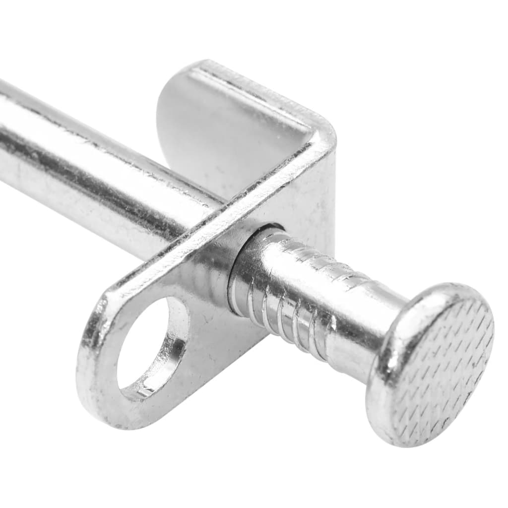 24 db horganyzott acél sátorcövek 19,5 cm 8 mm