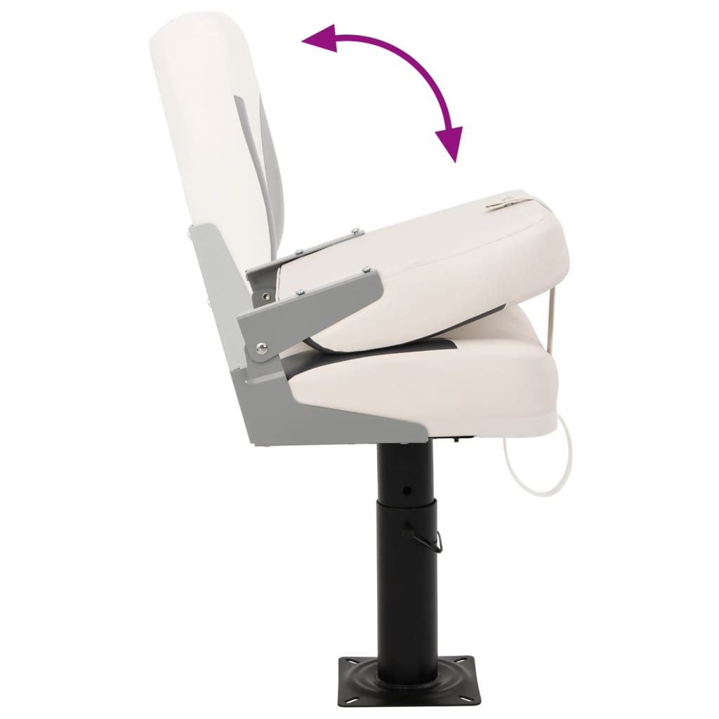 2 db állítható csónakülés 360°-ban forgatható talapzattal