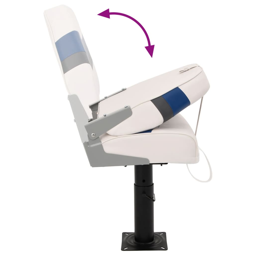 Csónakülés állítható magasságú/360°-ban forgatható talapzattal