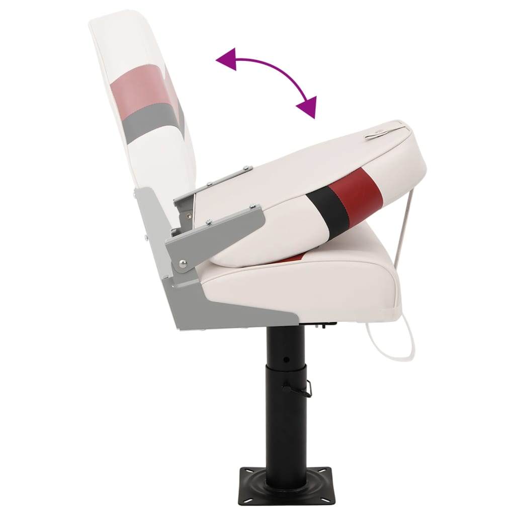 2 db állítható csónakülés 360°-ban forgatható talapzattal