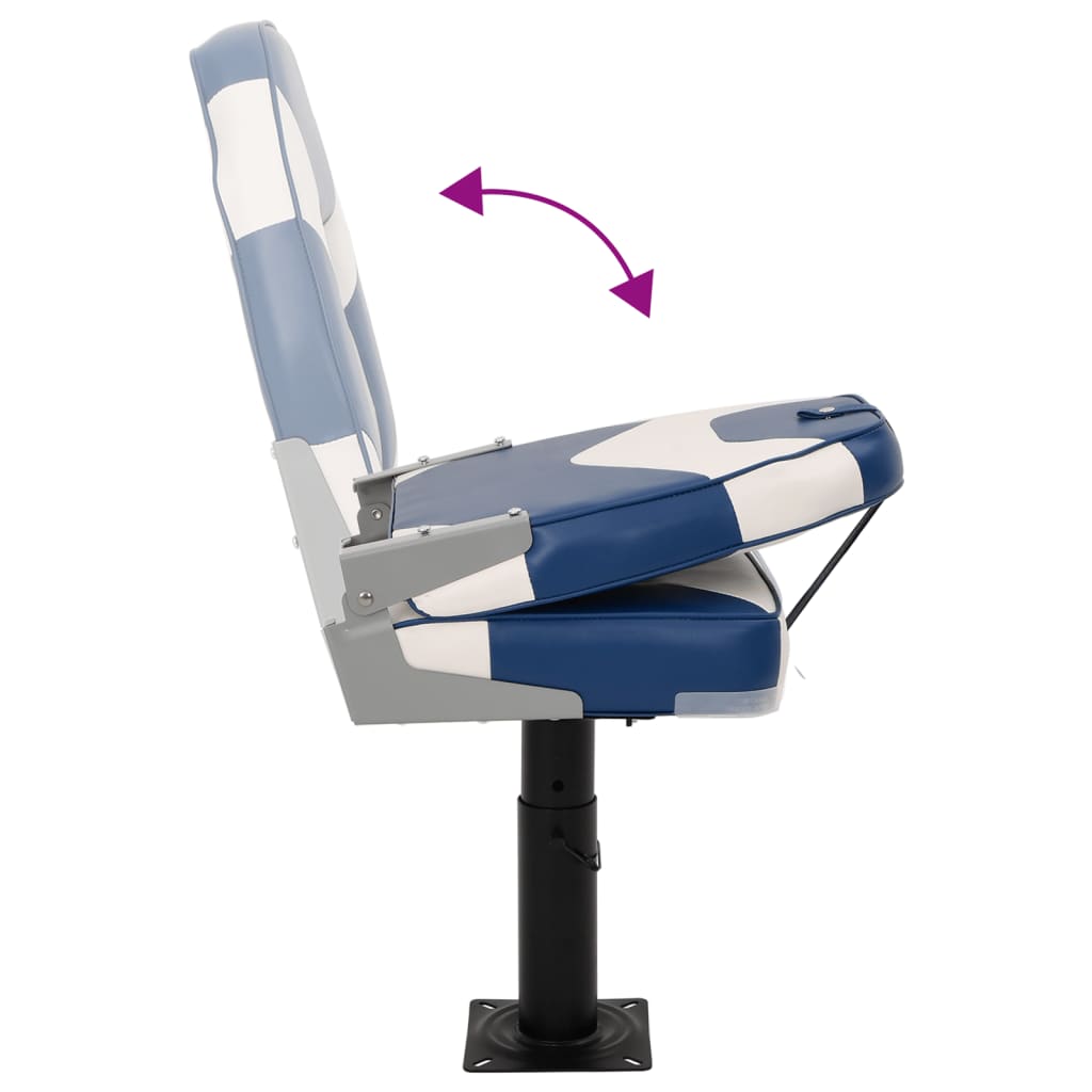 2 db állítható csónakülés 360°-ban forgatható talapzattal