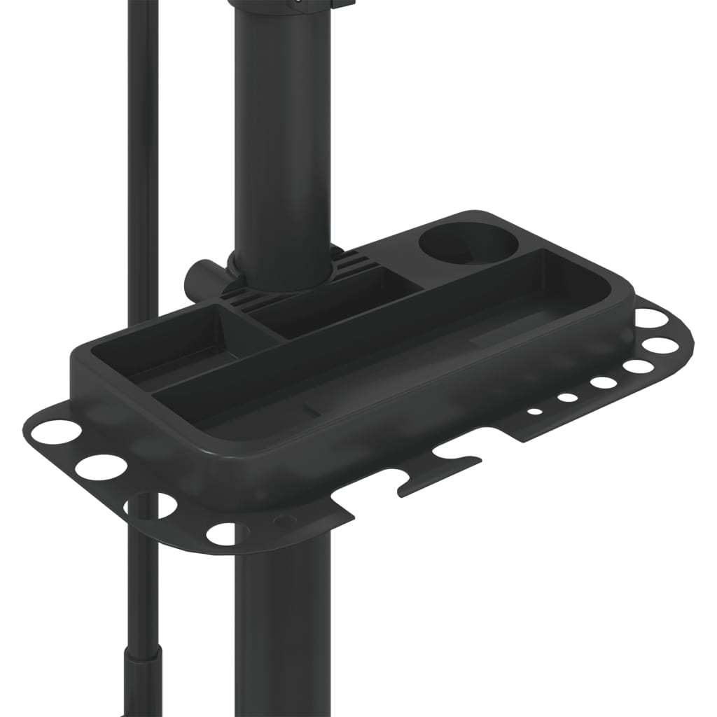 Kék acél összecsukható kerékpárjavító állvány 108-188 cm