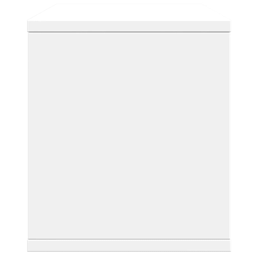 Fehér szerelt fa asztali szervező 36 x 26 x 29,5 cm