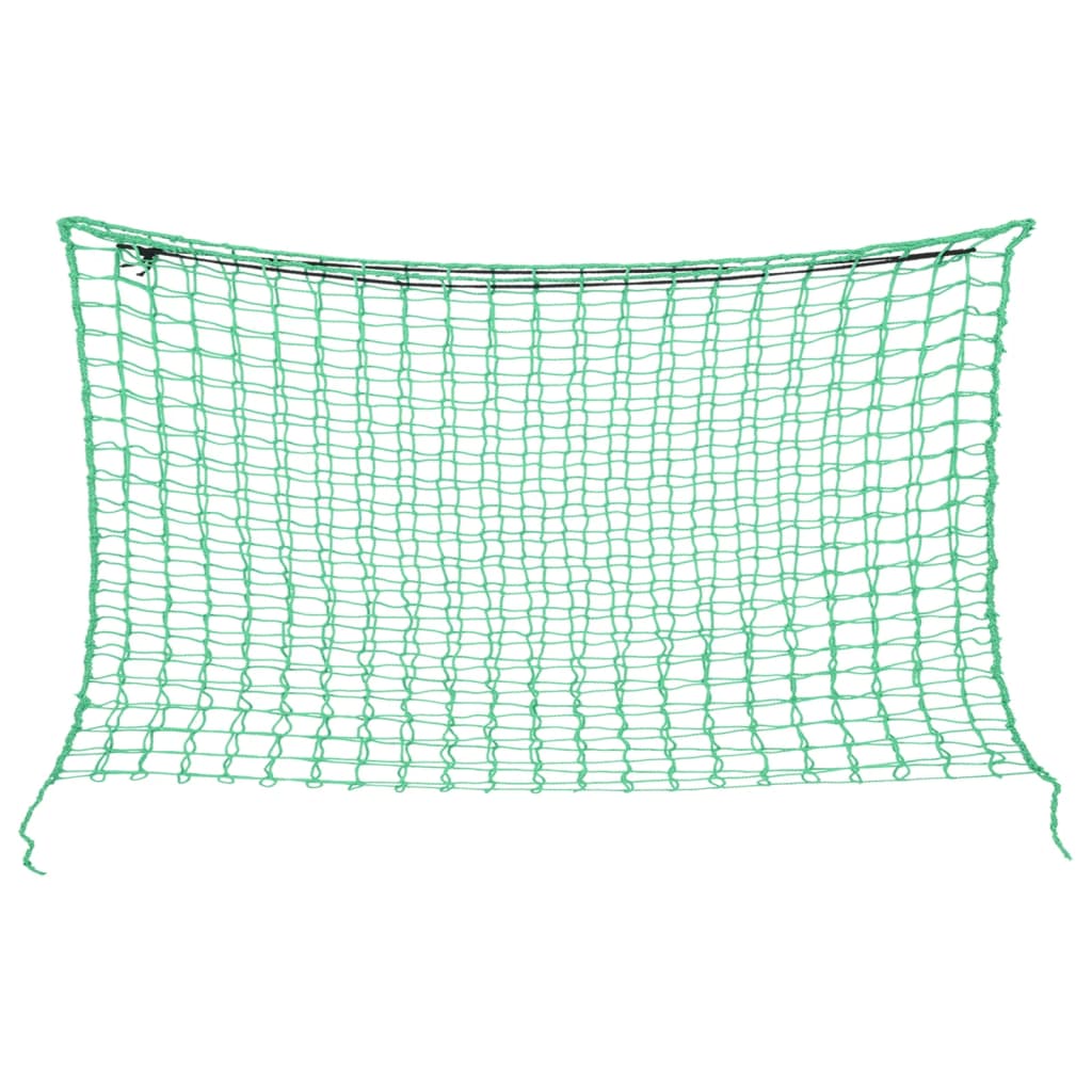 2 db zöld polipropilén négyszögletű szénaháló 200 x 120 cm