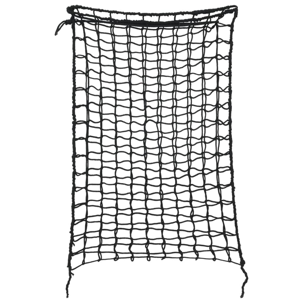 2 db négyszögletű fekete pp szénaháló 75 x 50 cm 2 db négyszögletű fekete pp szénaháló 75 x 50 cm