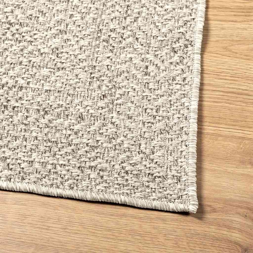 Zizur krém juta hatású beltéri és kültéri szőnyeg 160x230 cm